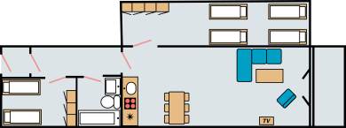 Plantegning Type 13 a og 14 a